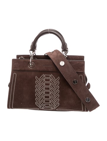 Altuzarra Suede Top Handle Bag