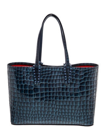 Embossed Leather Cabata Tote
