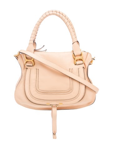 Leather Marcie Shoulder Bag Medium