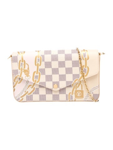 Nautical Damier Azur Pochette Félicie