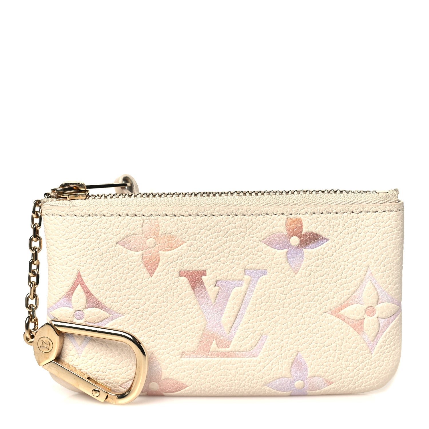 Louis Vuitton Empreinte Monogram Giant Key Pouch Dream Beige