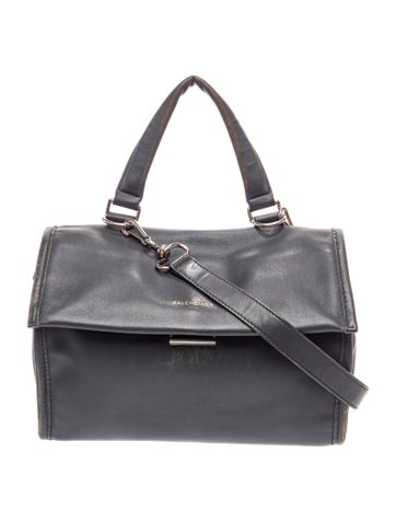 Leather Top Handle Bag