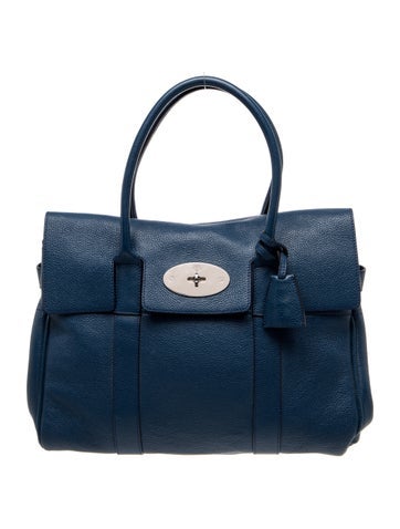 Leather Top Handle Bag
