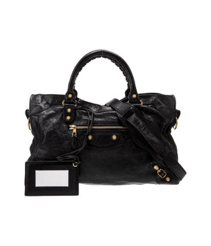 Balenciaga Leather Motocross City Giant