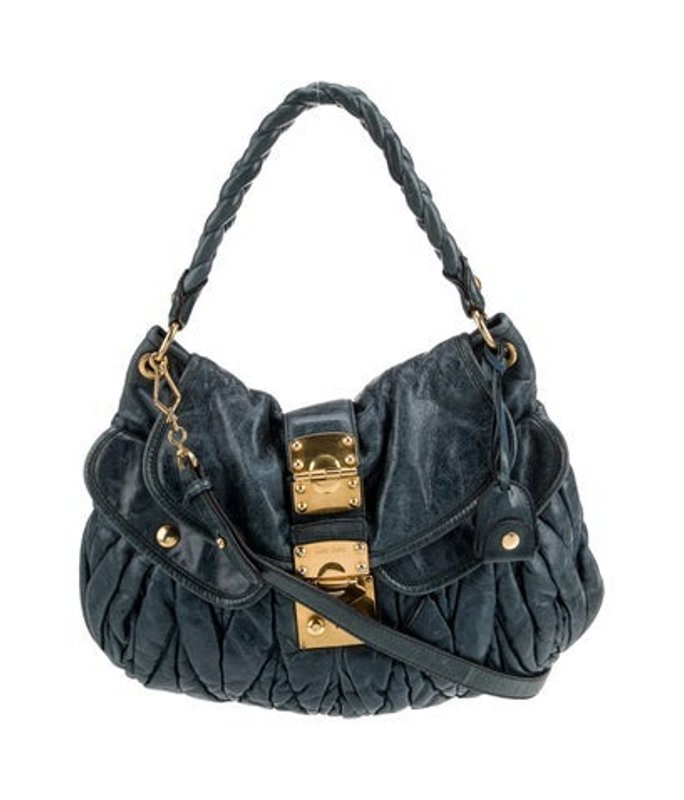 Miu Miu Miu Leather Shoulder Bag