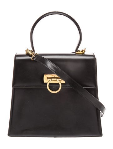 Gancini Top Handle Bag