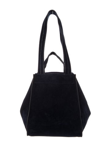 Max Mara Suede Top Handle Bag