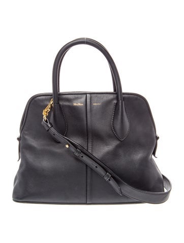 Leather Top Handle Bag