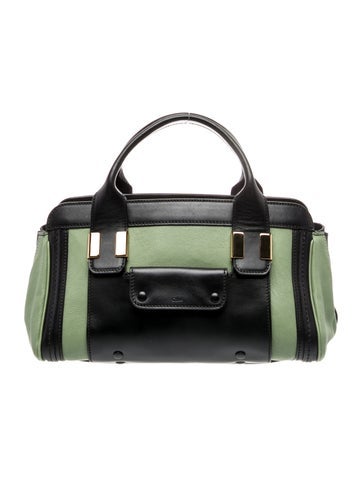 Leather Top Handle Bag
