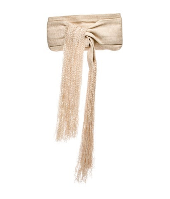 Cult Gaia Gaia Raffia Evening Bag