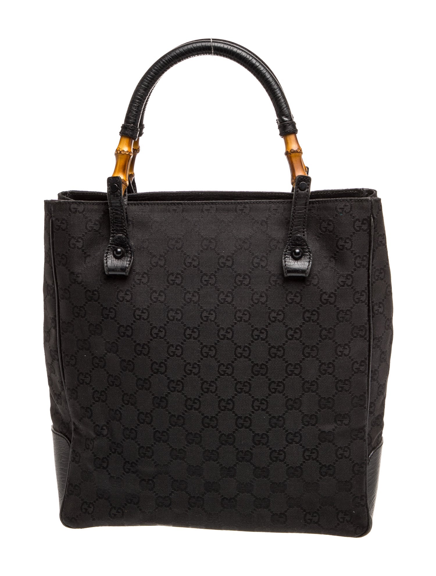 GG Canvas Top Handle Bag