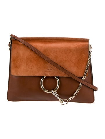 Chloe Suede Shoulder Bag