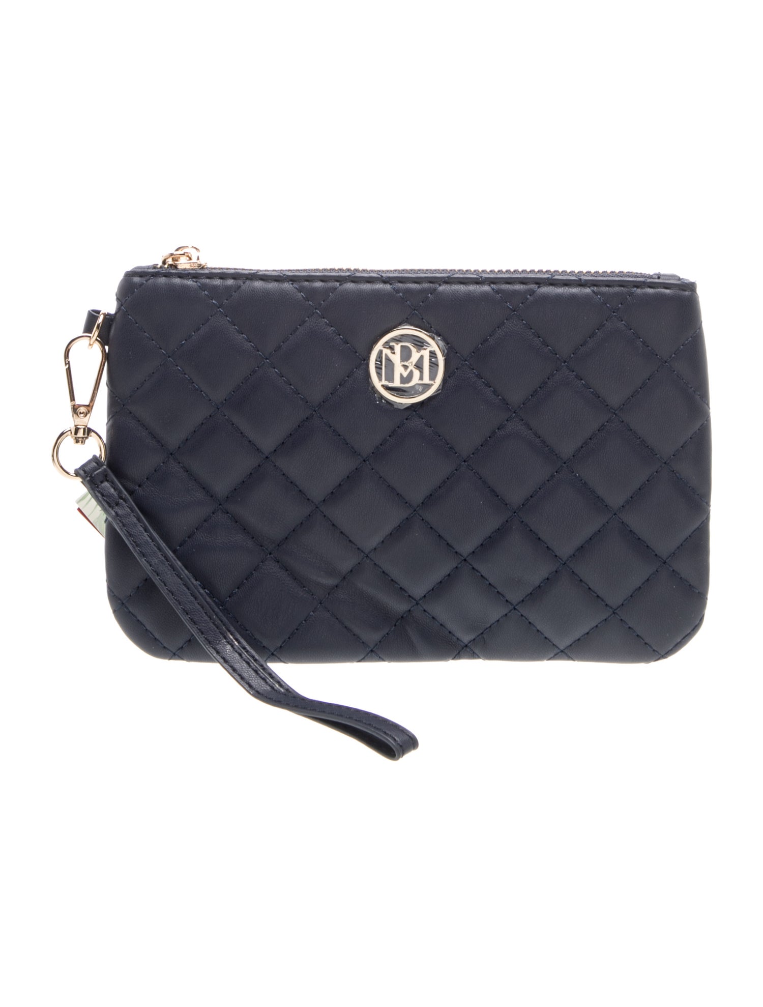 Badgley Mischka Leather Clutch w/ Tags