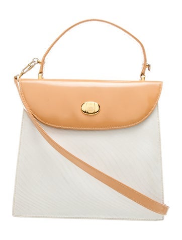 Leather Top Handle Bag