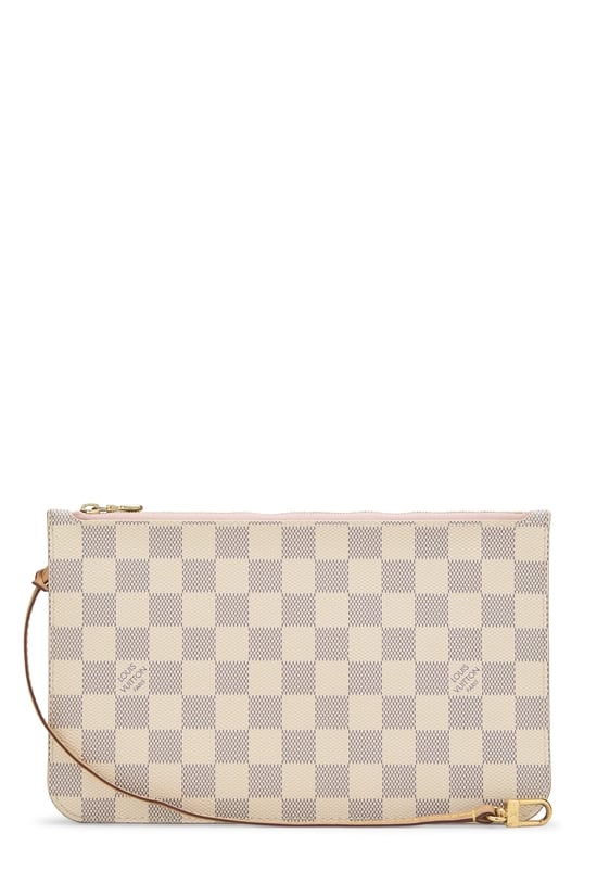 Damier Azur Neverfull Pouch MM NM