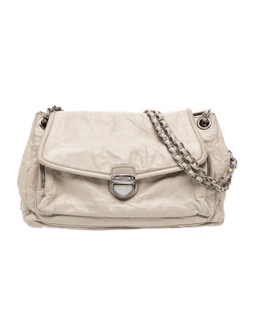 Nappa Antique Leather Shoulder Bag