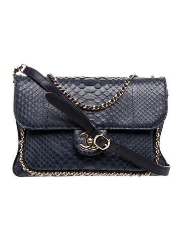 Chanel Python CC Unchained Flap Bag