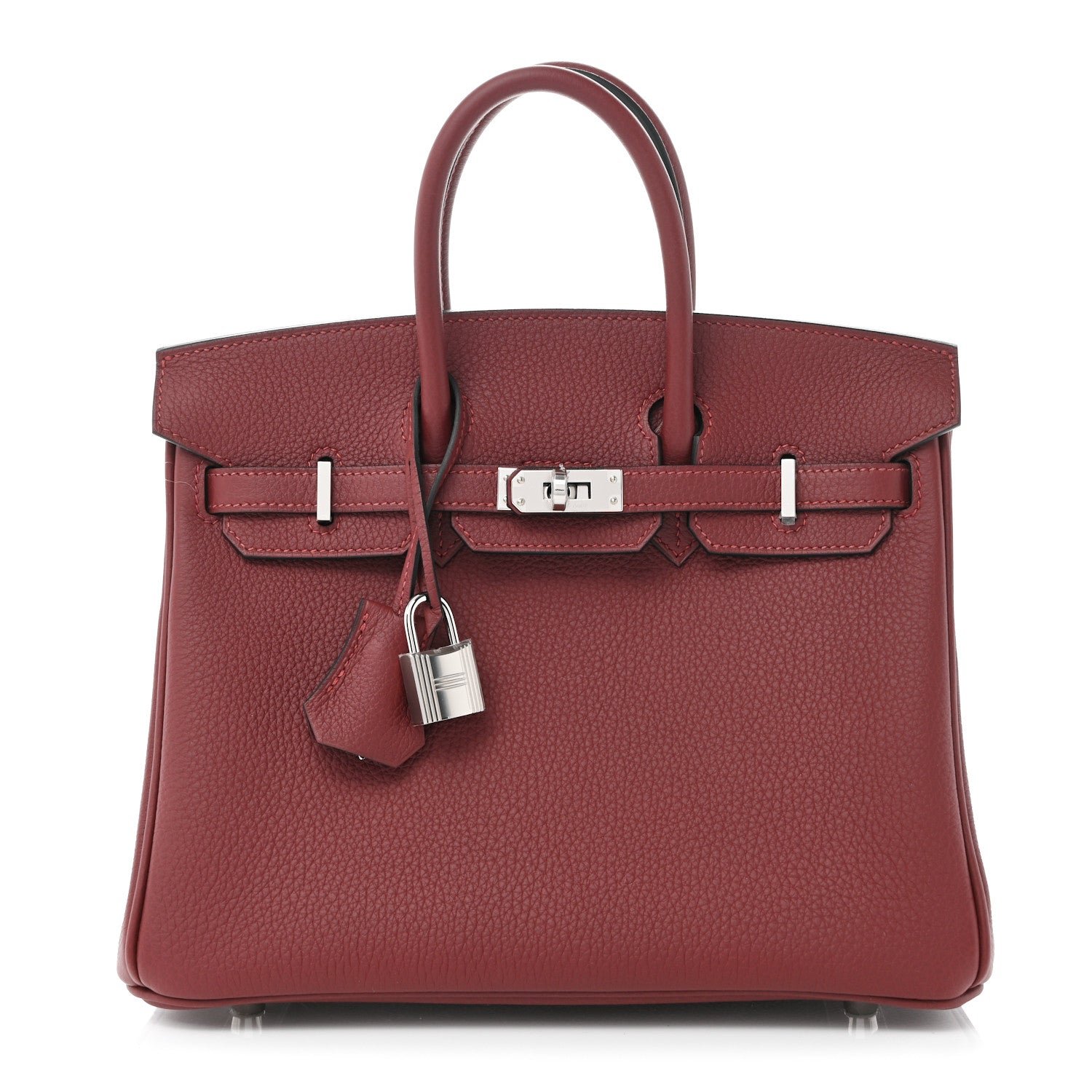 Hermes Togo Birkin 25 Rouge H