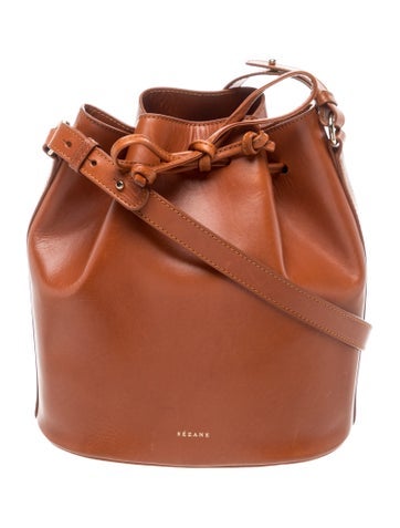 Leather Bucket Bag