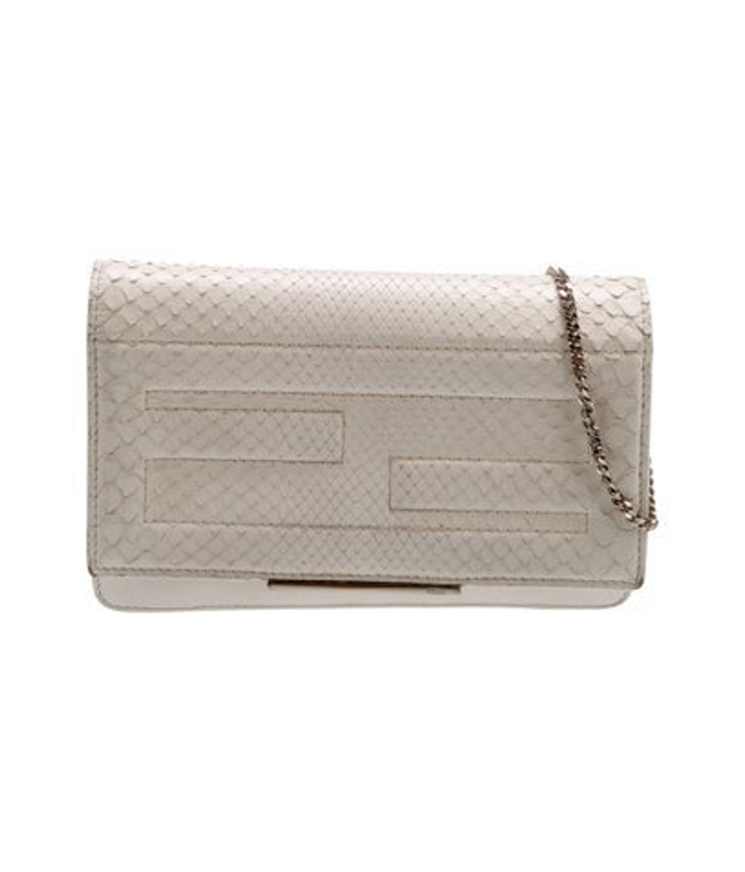 Fendi Snakeskin Clutch