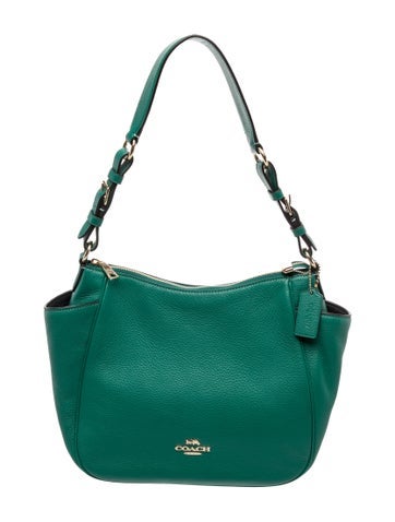 Leather Top Handle Bag