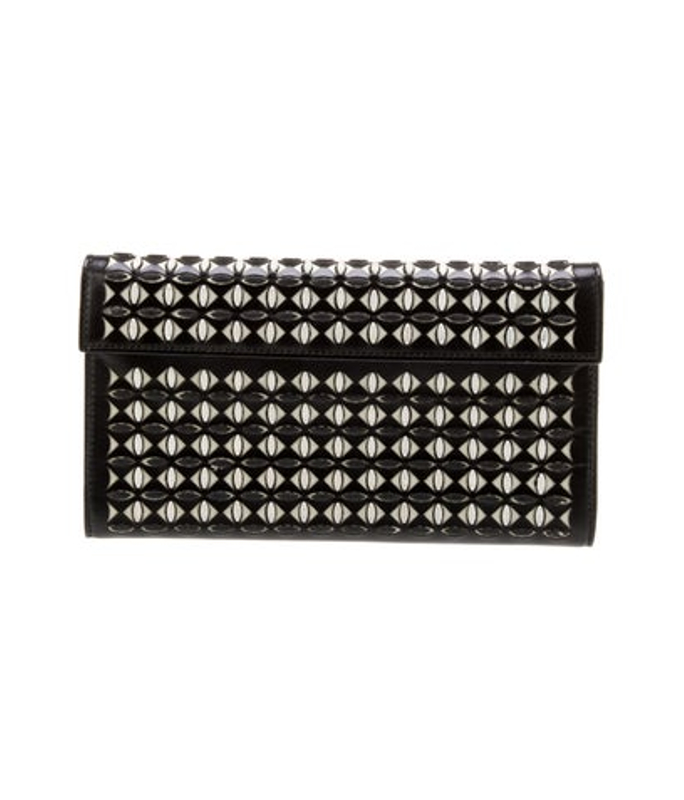 Alaia Leather Clutch