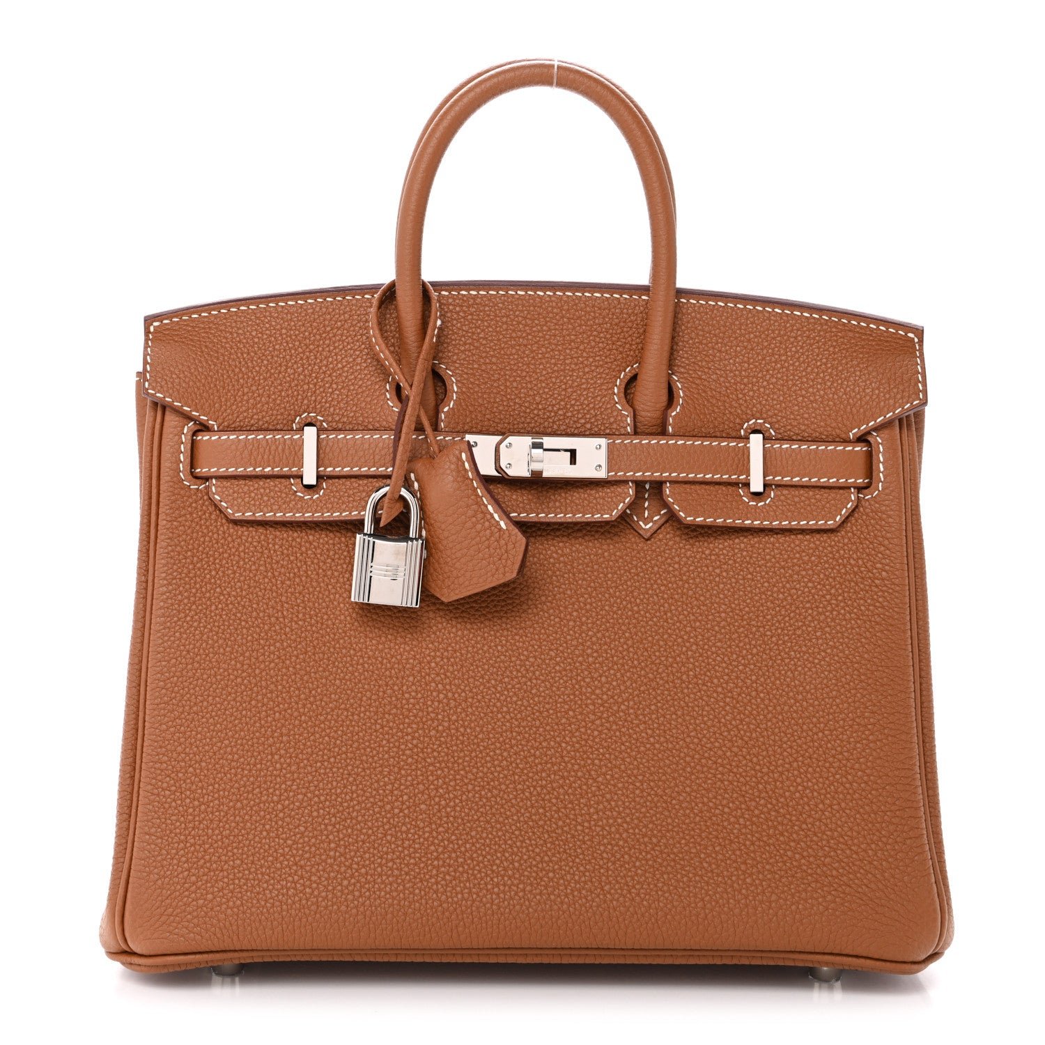 Hermes Hermes Togo Birkin 25 Gold