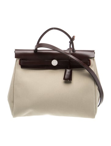 Hermes Toile & Vache Hunter Herbag Zip 31