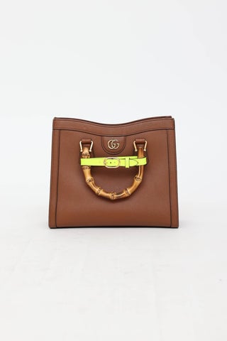Diana Leather Small Tote Bag