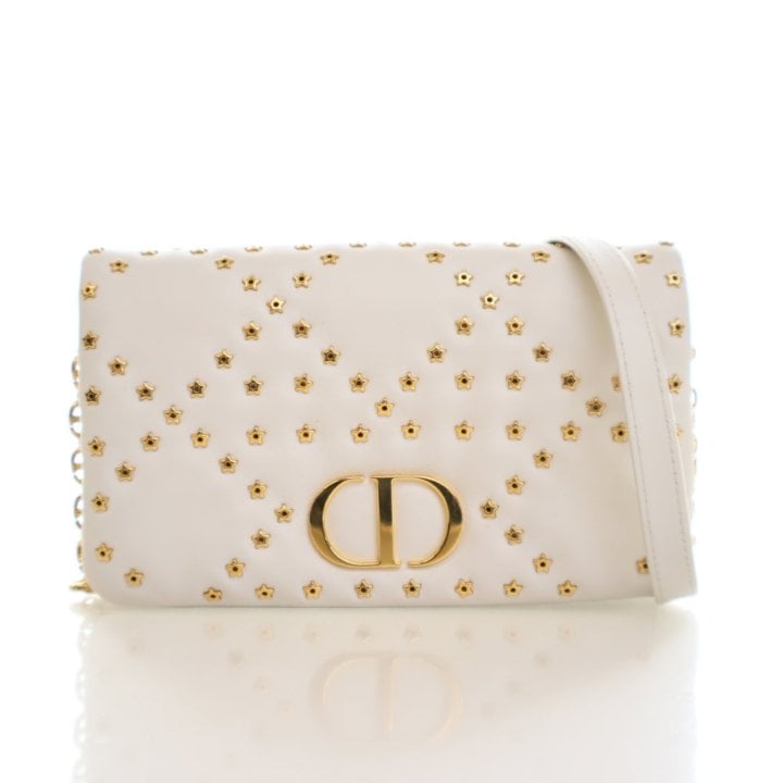 Christian Dior Lambskin Lucky Star Caro Bag