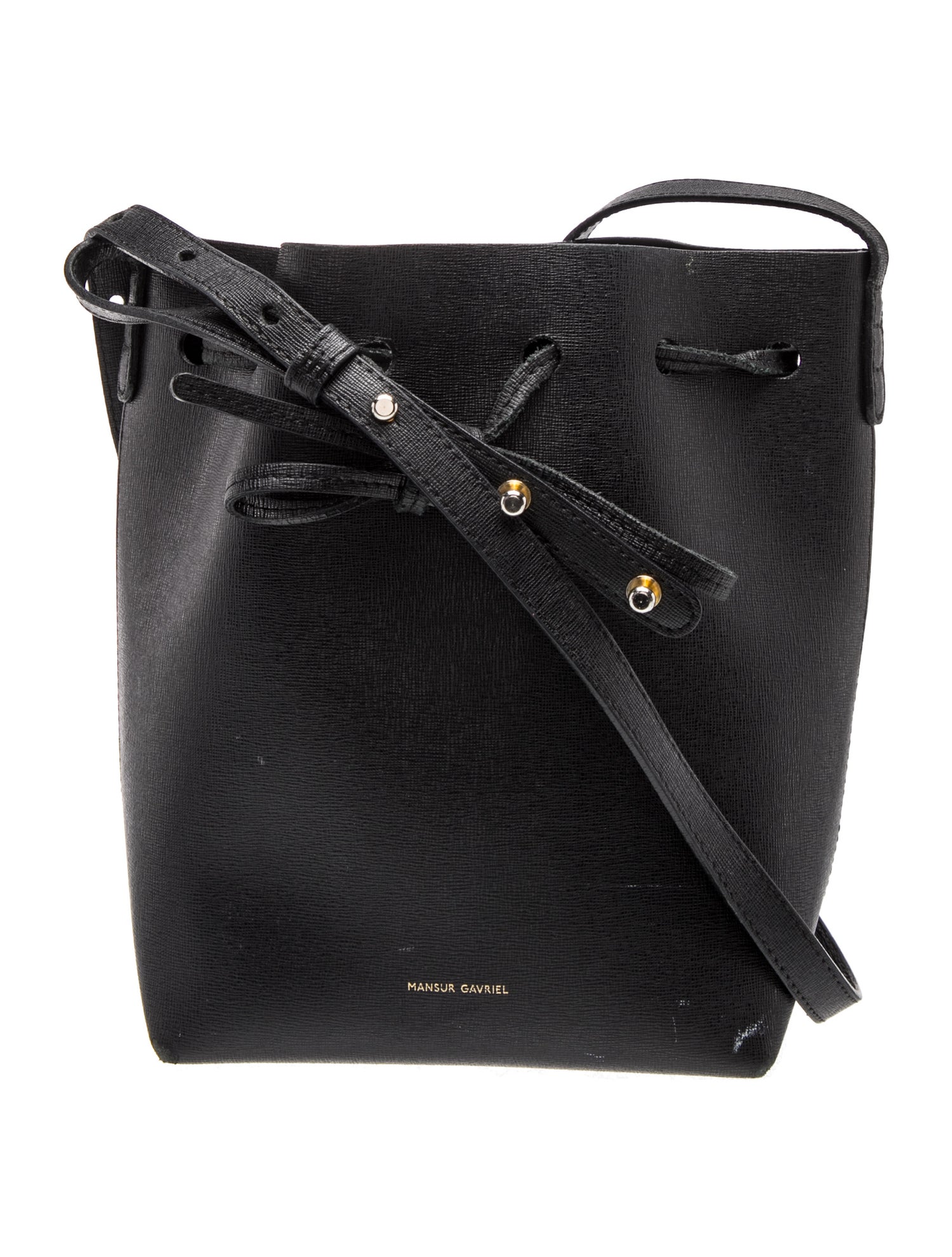 Mansur Gavriel Leather Bucket Bag