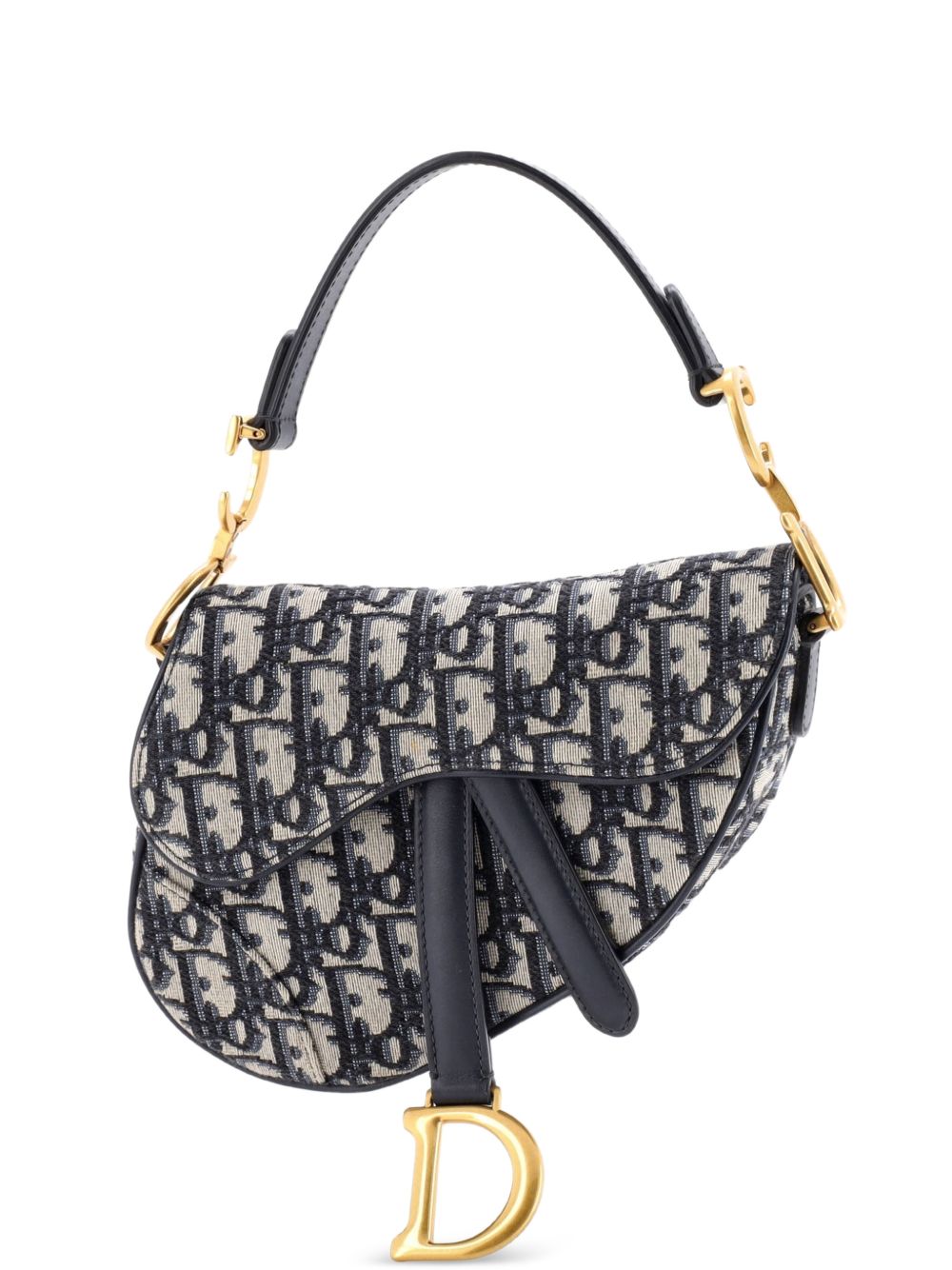 Saddle Handbag Oblique Canvas Mini shoulder bag