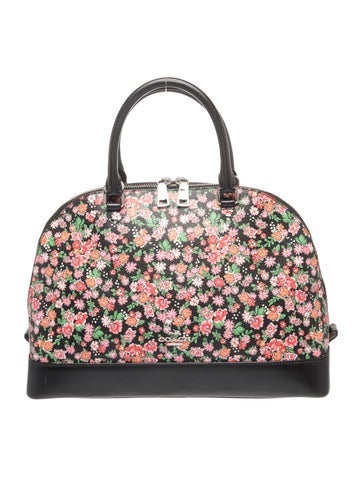 Leather Top Handle Bag