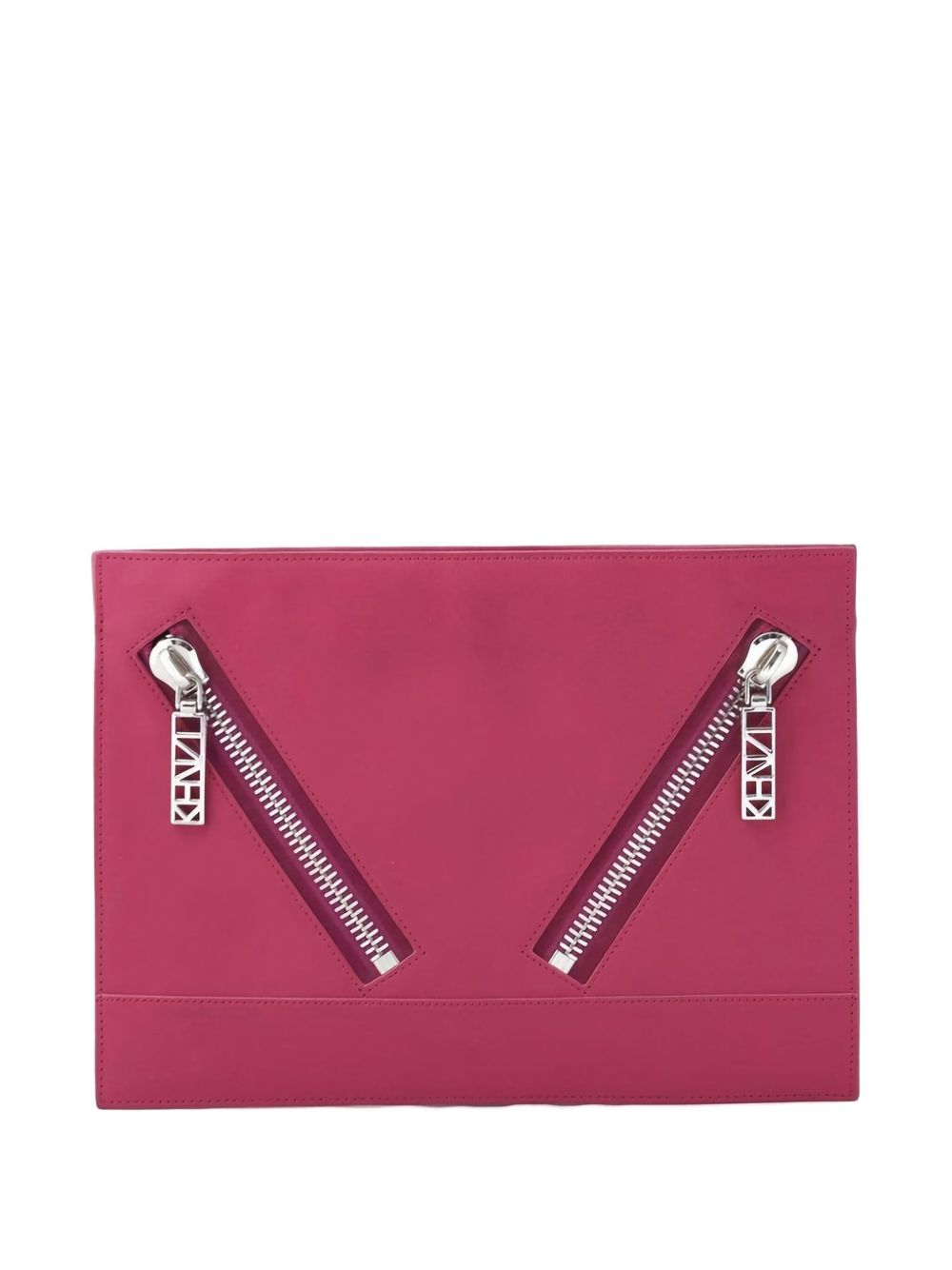 Kenzo leather clutch bag