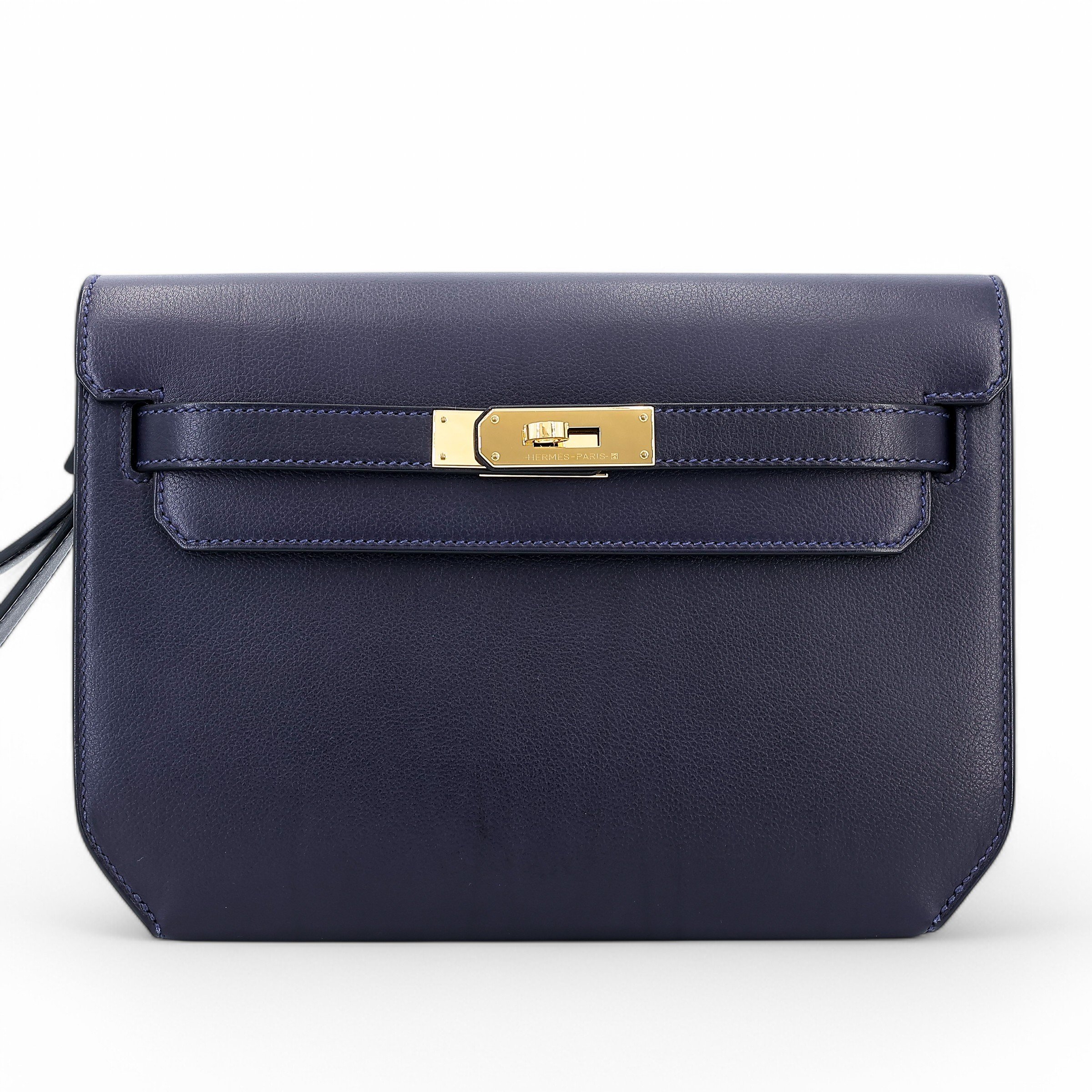 Hermès Vision II Simple agenda cover Navy | BagUSeek