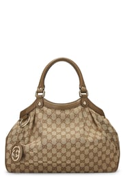 Gucci Original GG Canvas Sukey Tote