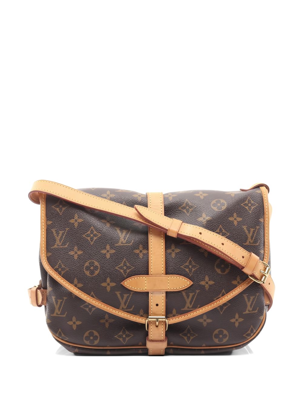 Louis Vuitton 2008 30 Saumur monogram crossbody bag