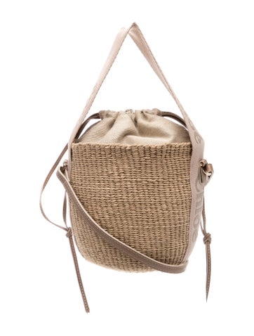 Straw Bucket Bag