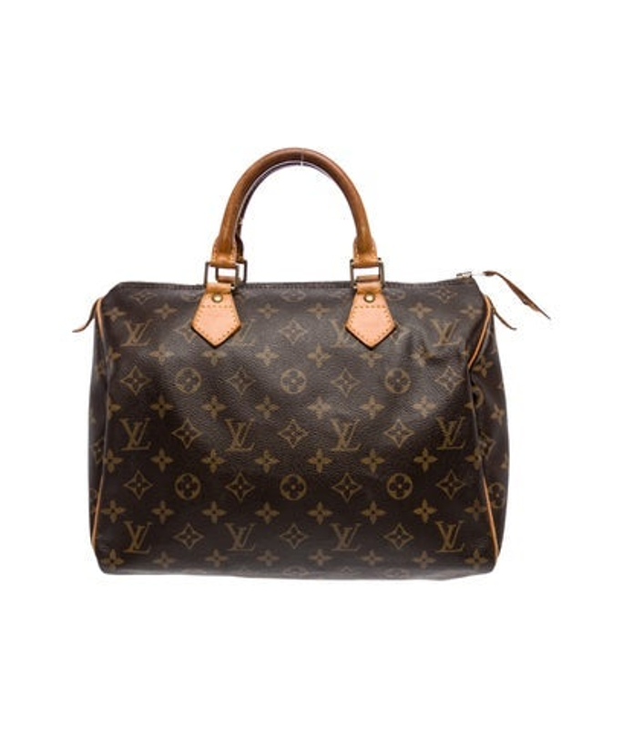 Louis Vuitton Vuitton Lv Monogram Speedy 30