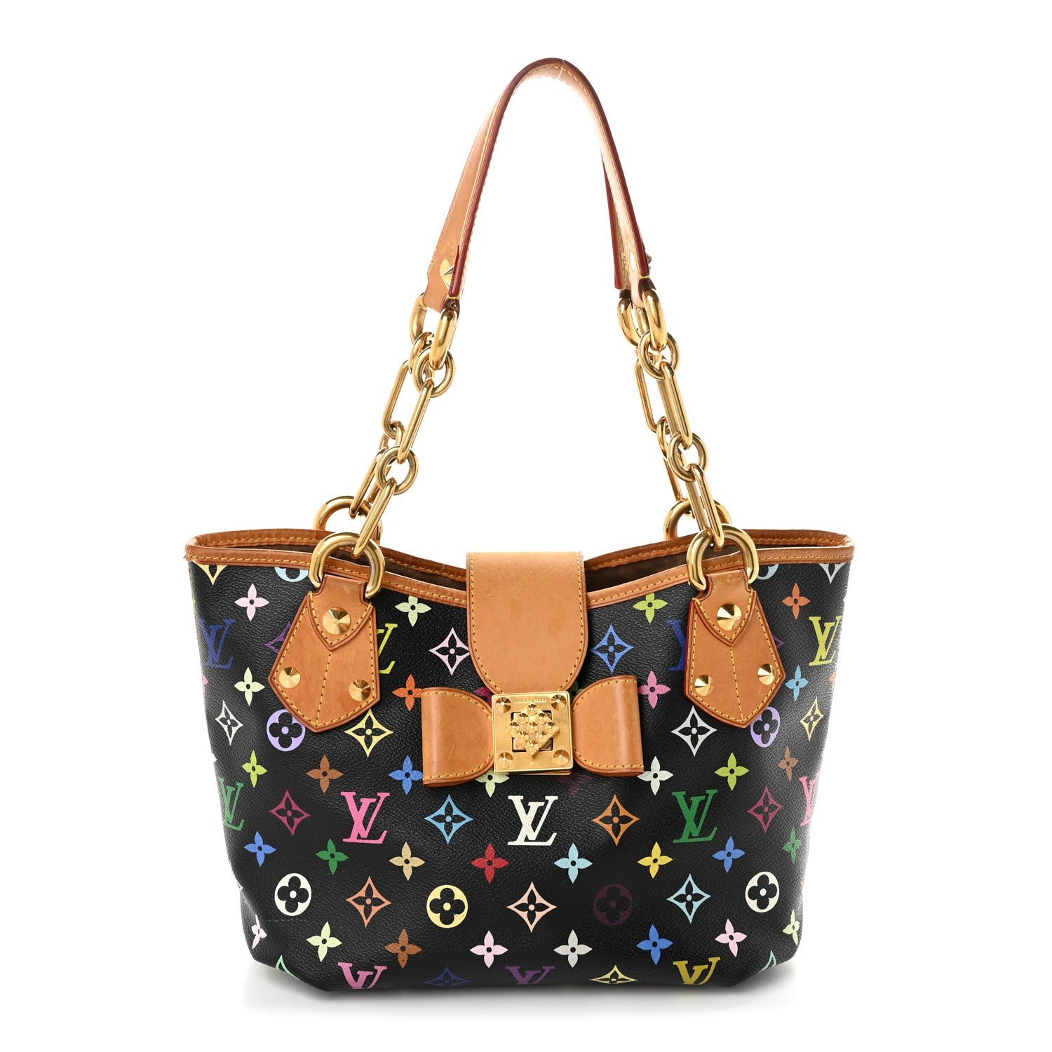 Louis Vuitton Monogram Multicolor Annie MM Black