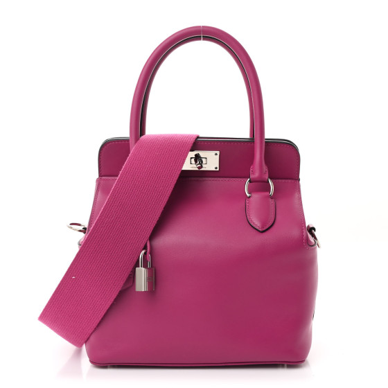 Hermes Swift Toolbox 20 Rose Pourpre