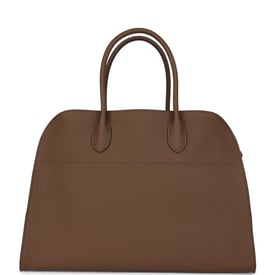 The Row The Row Soft Margaux 15 Bag Chevre Calfskin Silver Hardware