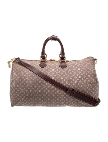 Monogram Mini Lin Speedy Bandouliere 45 Vintage