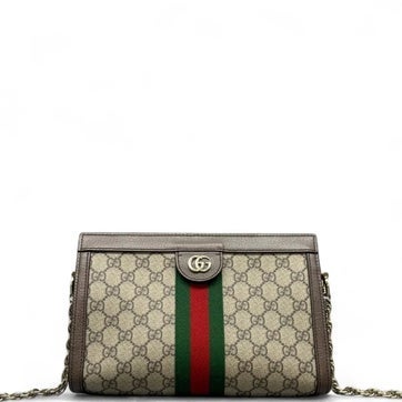 Ophidia Chain Shoulder Bag Small