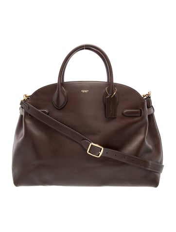Leather Soft Empire Carryall