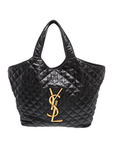 Saint Laurent Leather Icare Maxi 2025