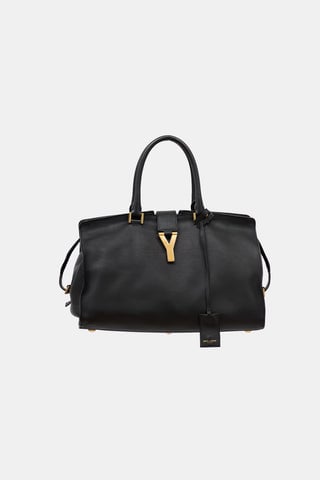 Leather Classic Y Cabas Bag