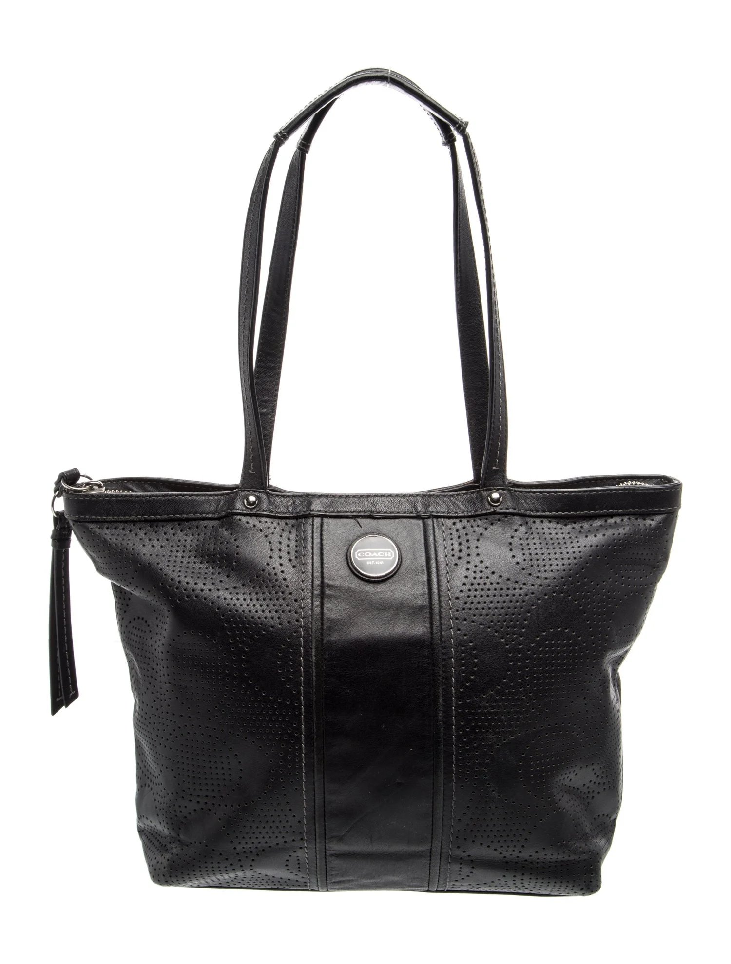 Coach Leather Shoulder Bag Vintage