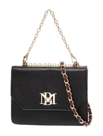 Badgley Mischka Leather Top Handle Bag