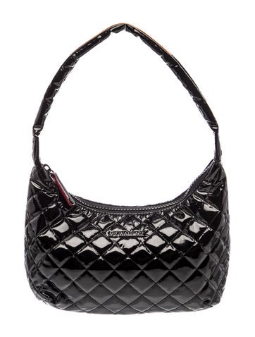 Patent Leather Top Handle Bag